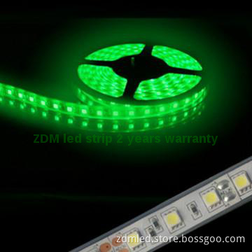 green color 7.2w per meter 12v led lighting for Christmas Day